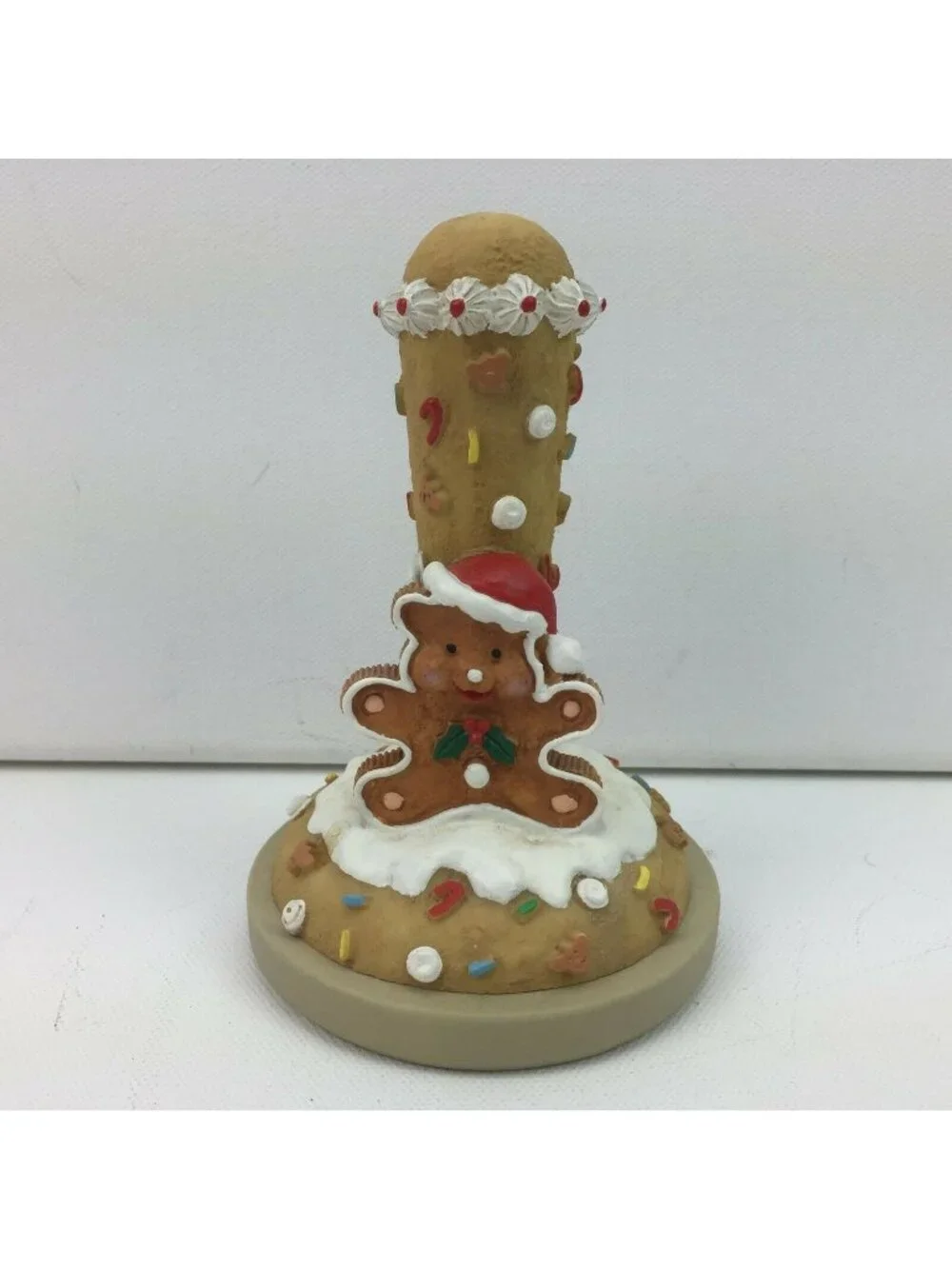 Vintage Noel Christmas Ginger Bread Man Cookie Press Stamp Mold